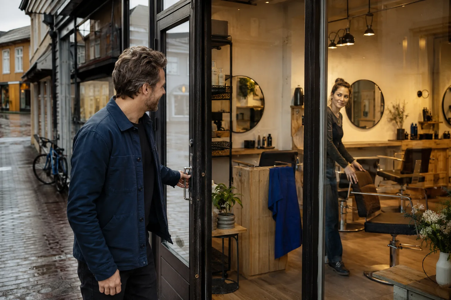 Illustrasjonsfoto av salonghåndverk